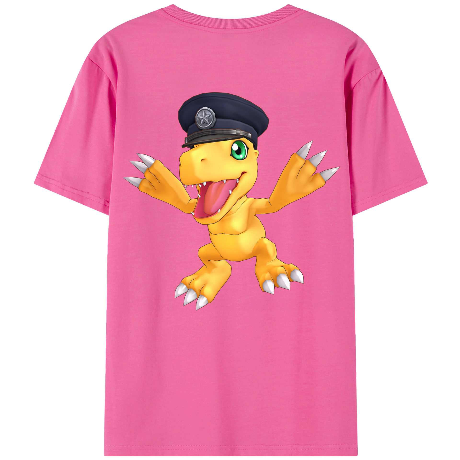 （画像用） Digimon デジタルモンスター/デジモン レディース半袖Tシャツ(バックプリント)